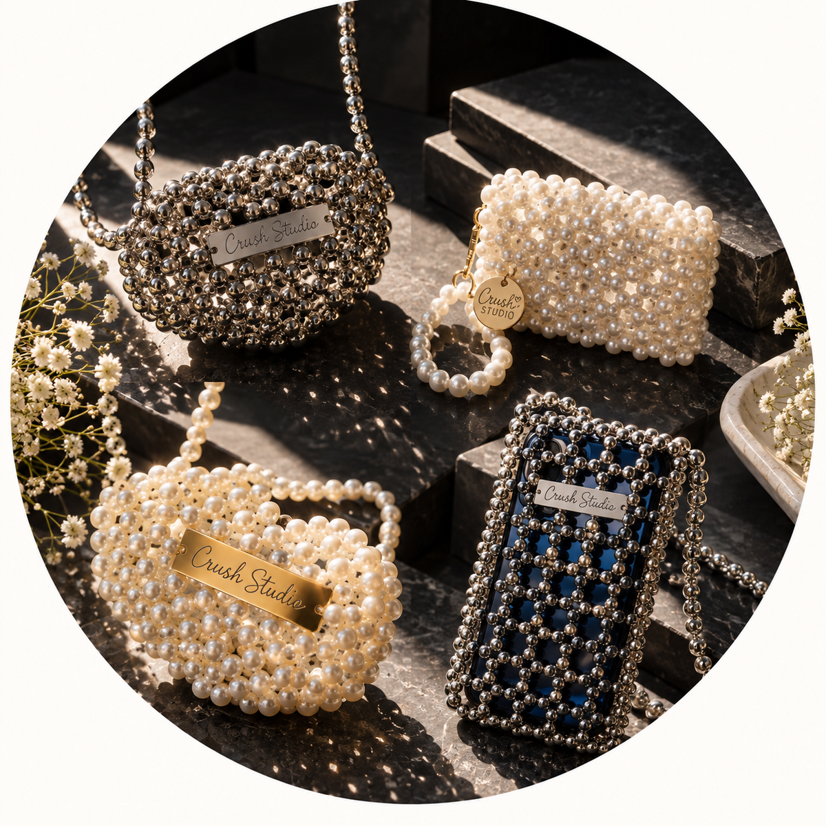 Pearl & Beaded