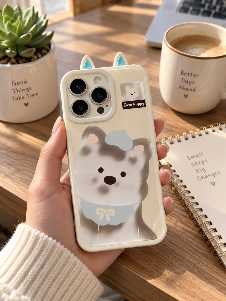 Pawfect Cute Puppy iPhone Case