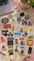 Desi Bollywood Meme Sticker Pack – 37pc
